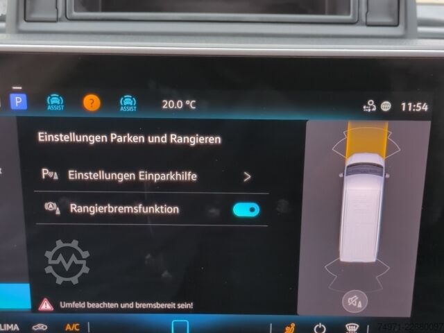 Panel van VW Crafter Kasten 35 lang+hoch*R-Kam digCockp Klima