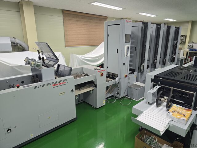 Broschürenfertigungssystem Horizon VAC-100amx5 ST-40 SPF-200A FC-200A HP-20