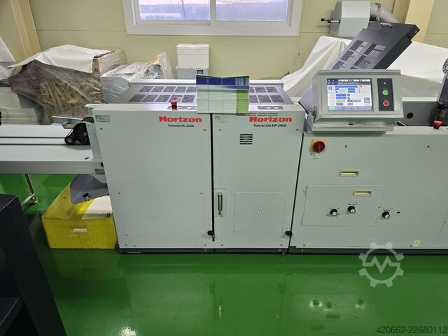 Broschürenfertigungssystem Horizon VAC-100amx5 ST-40 SPF-200A FC-200A HP-20