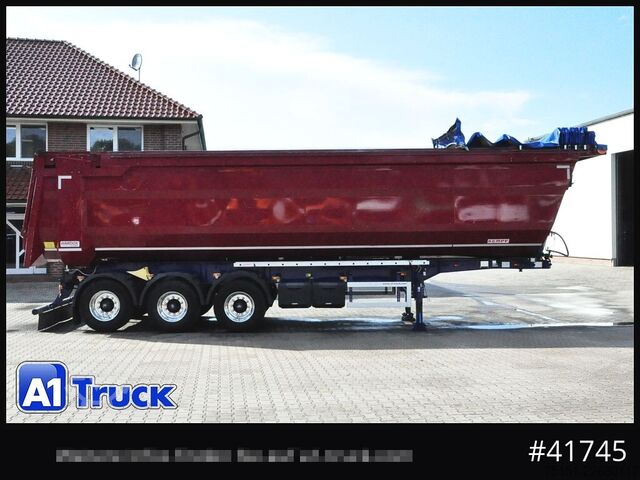 Kipper Auflieger KEMPF Hardox 50m³ 2 x Lift, Alu, Cramaro, hydrl. Klappe, 2x Rüttler