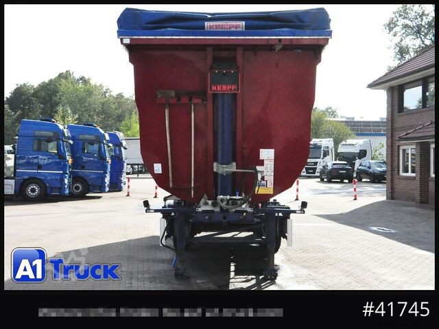 Kipper Auflieger KEMPF Hardox 50m³ 2 x Lift, Alu, Cramaro, hydrl. Klappe, 2x Rüttler