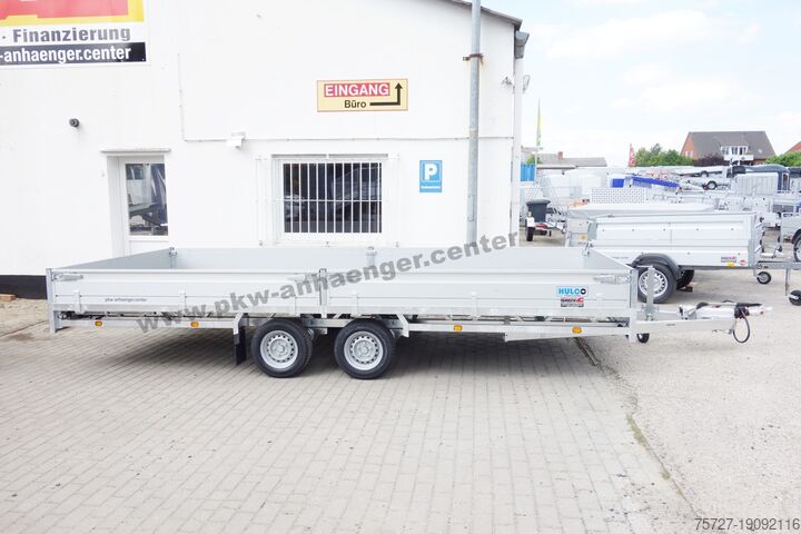 PKW-Anhänger Hulco MEDAX-2 3500kg 502x203x90cm Gitteraufsat