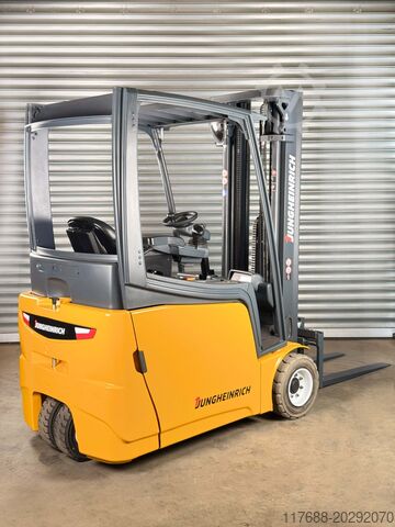 Elektro 3-Rad Jungheinrich EFG 220 - Service Neu - Batterie 81% - Freihub