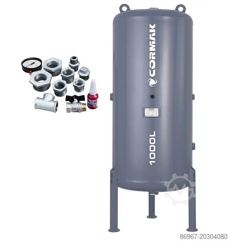 Screw Compressor LUFT + air dryer + tank CORMAK LUFT 1500 INVERTER + N20S + BUTLA 500L