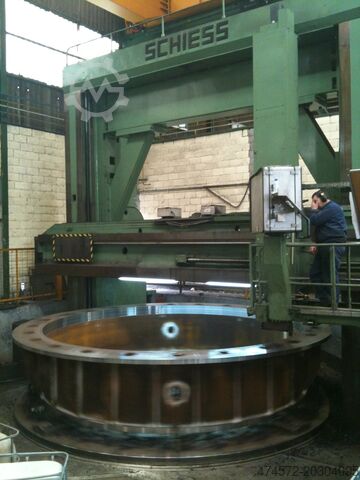 Vertikale Revolverdrehmaschine SCHIESS 6000
