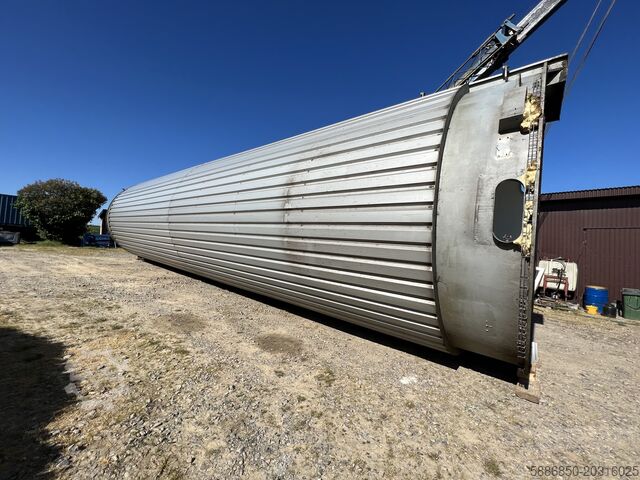 100,000-litre stainless steel tank (inox)  