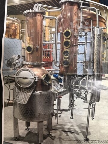 Distillery - Column still Carl Wasserbad-Brennerei