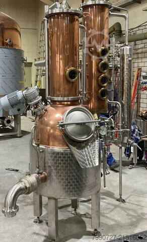 Distillery - Column still Carl Wasserbad-Brennerei