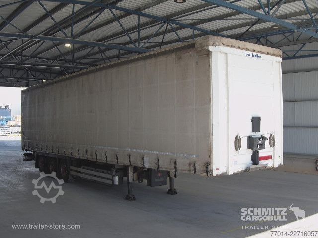 Auflieger mit Pritsche & Plane Leci Trailer Curtainsider Standard