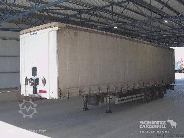 Auflieger mit Pritsche & Plane Leci Trailer Curtainsider Standard