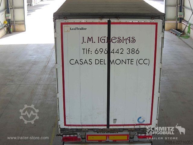 Auflieger mit Pritsche & Plane Leci Trailer Curtainsider Standard