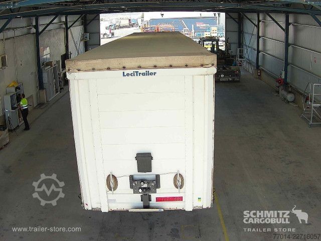 Auflieger mit Pritsche & Plane Leci Trailer Curtainsider Standard