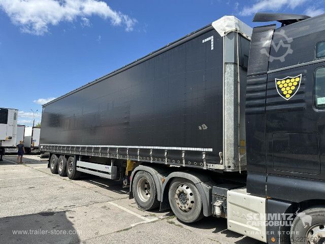 Auflieger mit Pritsche & Plane Schmitz Cargobull Curtainsider Standard