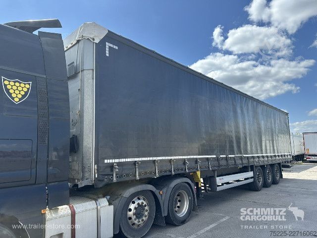 Auflieger mit Pritsche & Plane Schmitz Cargobull Curtainsider Standard
