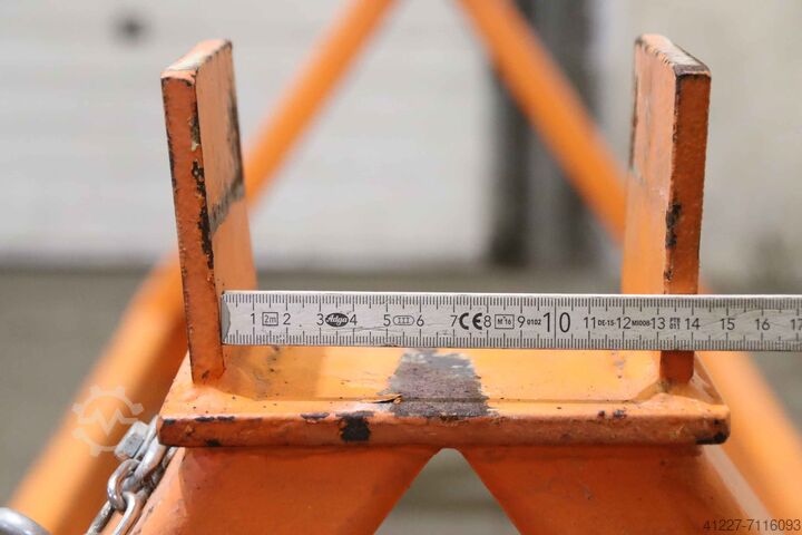 Heavy-duty transport trolley 5 tons Räder Gangl 2560 x 940 mm