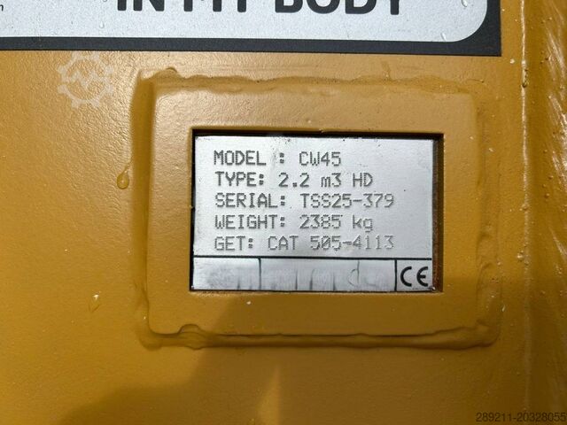 Schaufel  CW 45 Rock Bucket