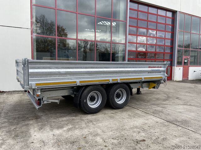 Kippanhänger Möslein TTD 14  5,70 m  14 t Tandem- Kipper Tieflader 5,70 m lang, Breite Reifen-- Neufahrzeug --
