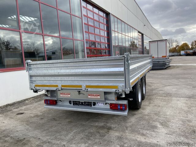 Kippanhänger Möslein TTD 14  5,70 m  14 t Tandem- Kipper Tieflader 5,70 m lang, Breite Reifen-- Neufahrzeug --