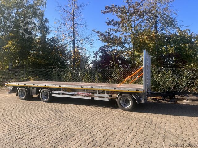 Anhänger mit offener Pritsche Möslein T 3 Plato 9 m  3 Achs Jumbo- Plato- Anhänger 9 m, Mega