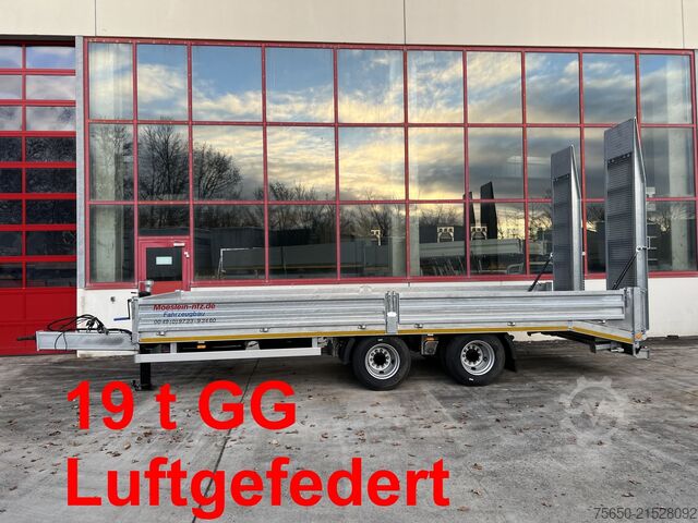 Tieflader Anhänger Möslein TTO 19  19 t Tandemtieflader,Neufahrzeug