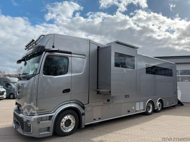 Viehtransporter LKW MERCEDES-BENZ Actros 2651 STX Pop-Out, Pop-Up. u. Wohntrailer
