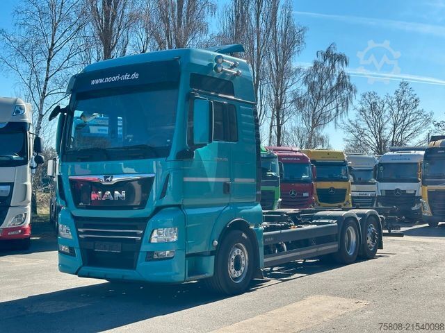 Wechselfahrgestell LKW MAN TGX 26.470 6x2 BDF Euro6D Intarder ACC LGS