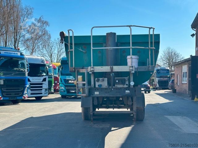 Kipper Auflieger LANGENDORF SKS-HS 24/28 Stahlmulde Liftachse