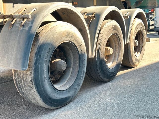 Kipper Auflieger LANGENDORF SKS-HS 24/28 Stahlmulde Liftachse