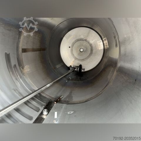 5,500 liter insulated mixing tank made of V2A stainless steel S17380