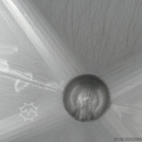 1100 liter conical container made of V2A stainless steel Blefa B0051