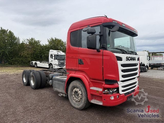 LKW-Fahrgestell Scania R 580 LB 6x4 MSA - ENGINE IS DAMAGED