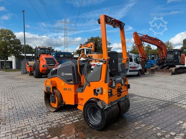 Walzenzug HAMM HD12i VT Kombiwalze neues Modell
