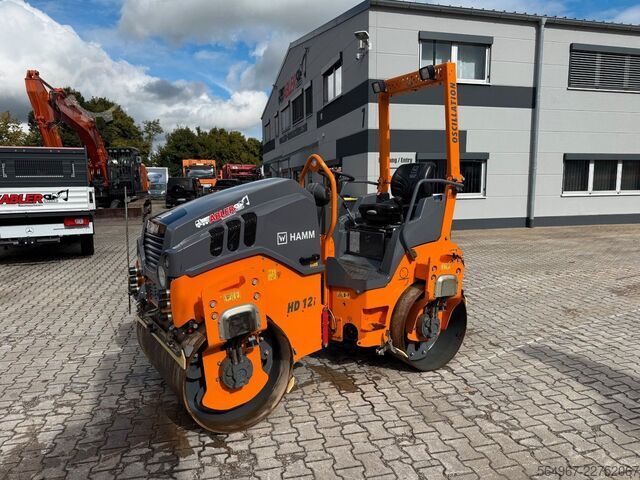 Walzenzug HAMM HD12i VO VIO Oszillation Tandemwalze TOP