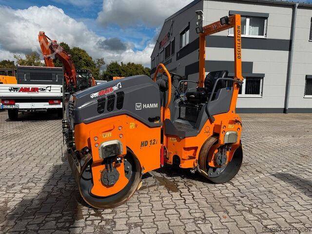 Walzenzug HAMM HD12i VO VIO Oszillation Tandemwalze TOP