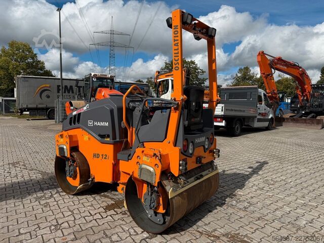 Walzenzug HAMM HD12i VO VIO Oszillation Tandemwalze TOP
