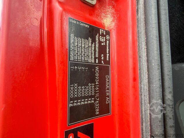 Standard tractor unit MERCEDES-BENZ Actros 3351 MP3 V8 Kipphydr.