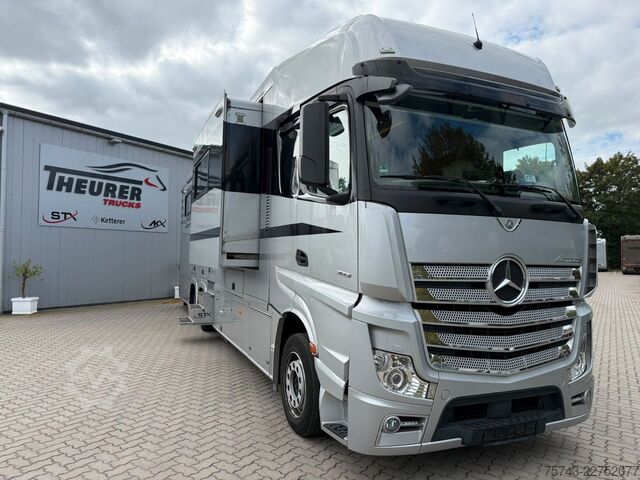 Wohnmobil MERCEDES-BENZ 2651 STX Motorhome mit Garage, Pop-Pop-Out