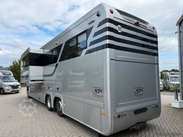 Wohnmobil MERCEDES-BENZ 2651 STX Motorhome mit Garage, Pop-Pop-Out