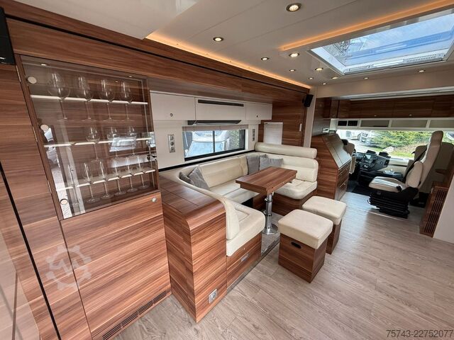 Wohnmobil MERCEDES-BENZ 2651 STX Motorhome mit Garage, Pop-Pop-Out