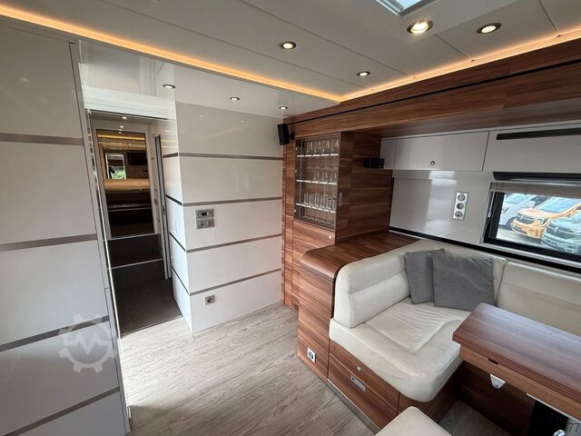 Wohnmobil MERCEDES-BENZ 2651 STX Motorhome mit Garage, Pop-Pop-Out