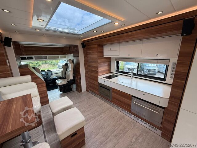 Wohnmobil MERCEDES-BENZ 2651 STX Motorhome mit Garage, Pop-Pop-Out