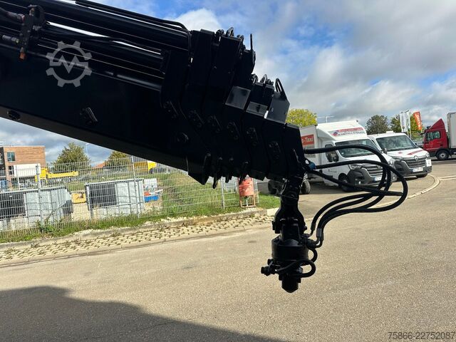 Flatbed truck MERCEDES-BENZ 2653 L 6x4 Actros 5 HiabXHipro232ES6 bis 16.90m