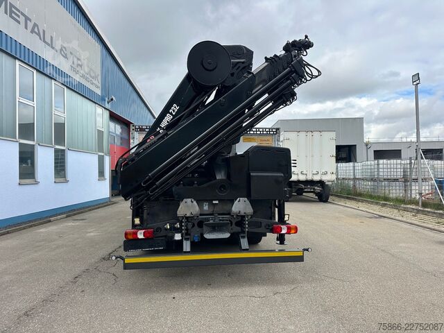 Flatbed truck MERCEDES-BENZ 2653 L 6x4 Actros 5 HiabXHipro232ES6 bis 16.90m
