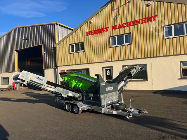 Siebanlage Herbst GP28 mobile kompakte Siebanlage