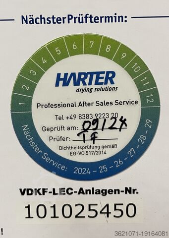 Trocknungsanlage Harter H01compact Hordentrocknungssystem