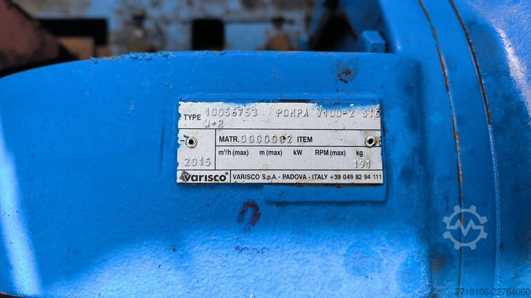 Screw pump Varisco V100-2 ST4