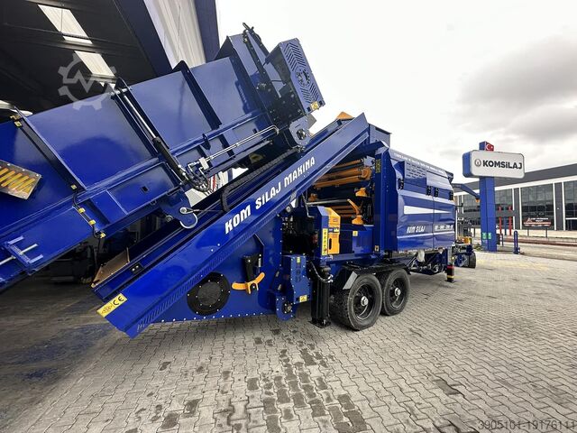 Ballenpresse (Landwirtschaft) KOMSİLAJ MAKİNA KM X1000-1200+60 BALER WRAPPER COMB.