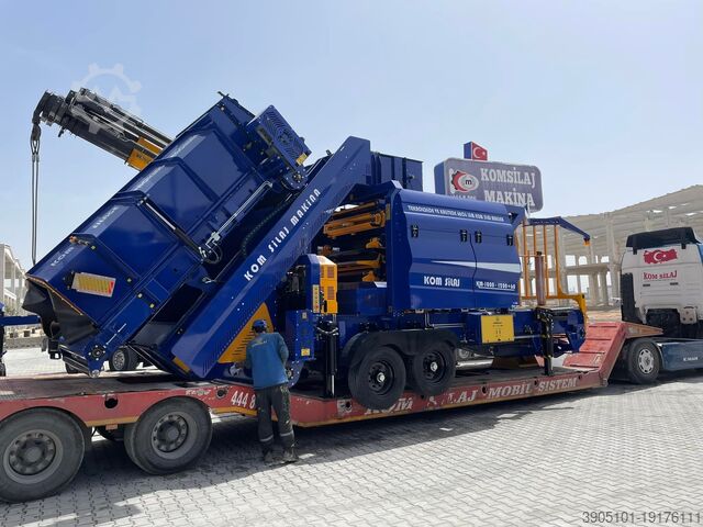 Ballenpresse (Landwirtschaft) KOMSİLAJ MAKİNA KM X1000-1200+60 BALER WRAPPER COMB.