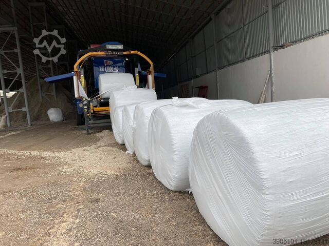 Ballenpresse (Landwirtschaft) KOMSİLAJ MAKİNA KM X1000-1200+60 BALER WRAPPER COMB.