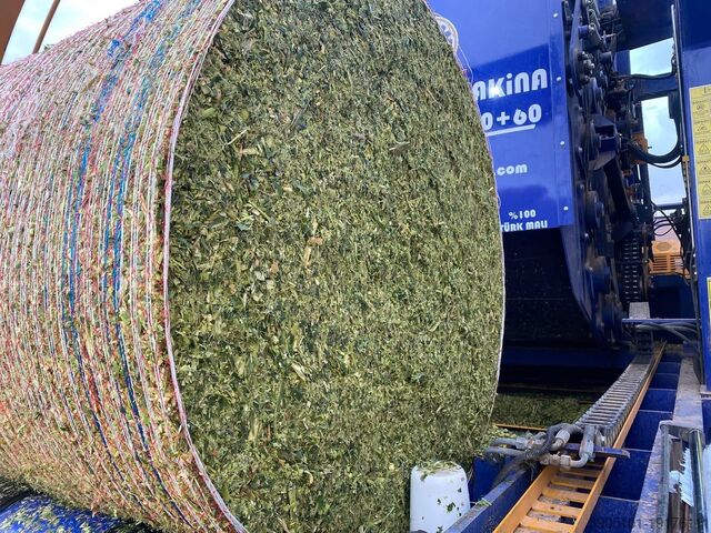 Ballenpresse (Landwirtschaft) KOMSİLAJ MAKİNA KM X1000-1200+60 BALER WRAPPER COMB.